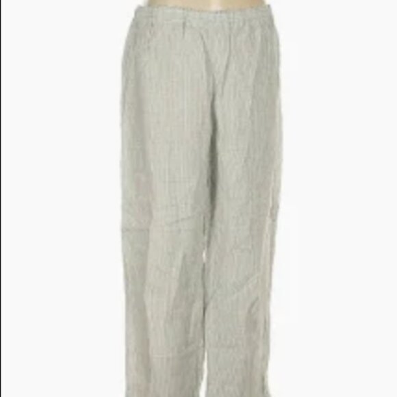Eileen Fisher Linen Pants - Picture 1 of 4
